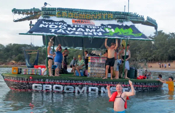 Darwin Beer Can Regatta: A Gathering of Collectors and Creators of Empty Beer Can Sculptures